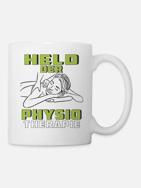 HELD DER PHYSIOTHERAPIE - Tasse - Weiß