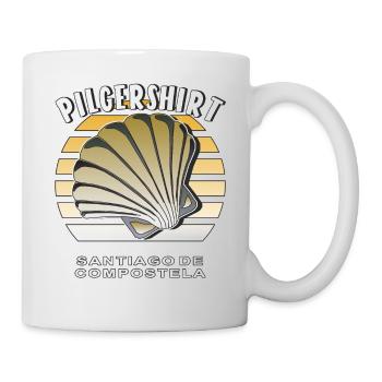 PILGERSHIRT MUSCHEL SANTIAGO DE COMPOSTELA - Tasse - Weiß - Rechts
