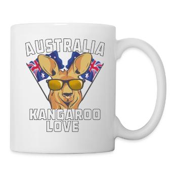 AUSTRALIA KANGAROO LOVE - Mug - white - Right