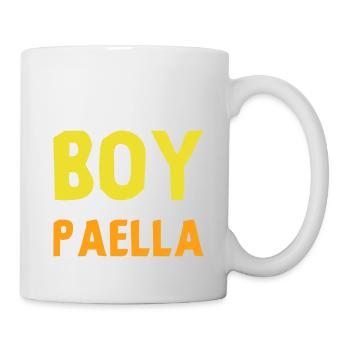 Juste un garçon qui aime la paella - Mug blanc - blanc - Droite
