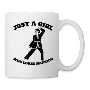 Hapkido Judo Femme Arts Martiaux Fille Aïkido Karaté - Mug blanc - blanc - Droite