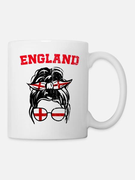 England Football Women’s Champions Lionesses 2022 - Mug - white