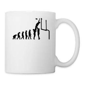 Footballspieler Rugby-ball Football-Game Evolution - Tasse - Weiß - Rechts