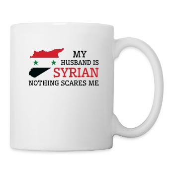 Rien ne me fait peur Mari syrien Syrie - Mug blanc - blanc - Droite