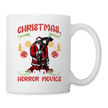 Horror movie Santa Christmas Love Horror Movie - Mug - white - Right