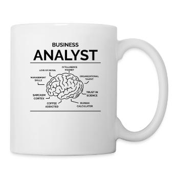 Business analyst - Mug - white - Right