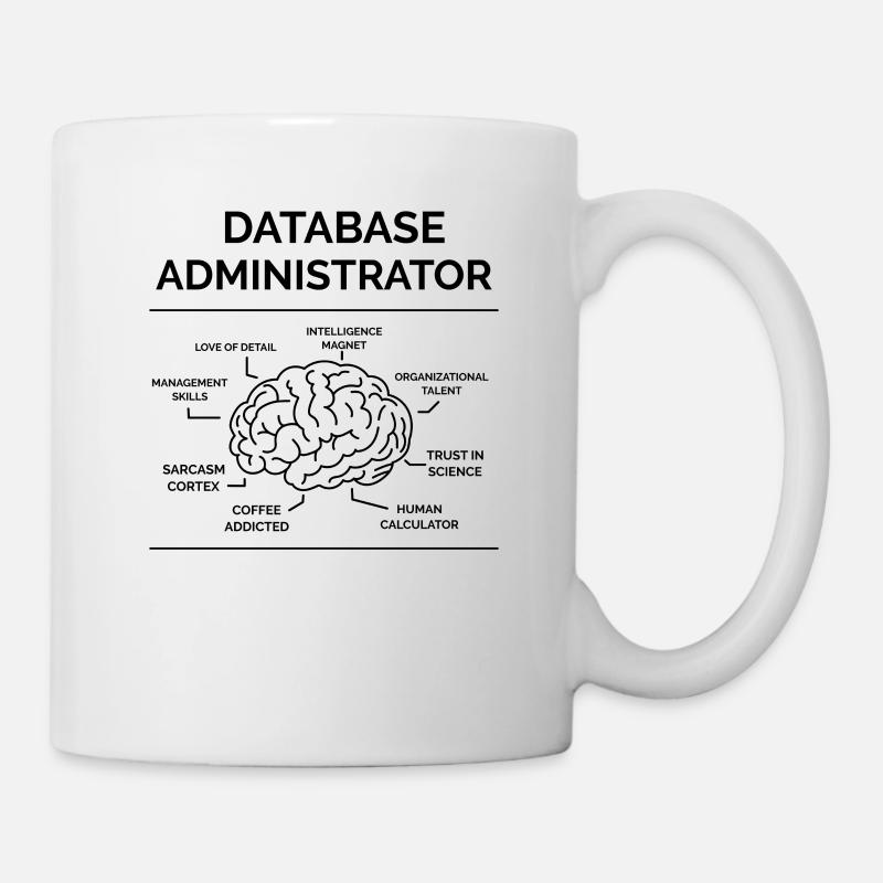 Datenbank Administrator - Tasse - Weiß