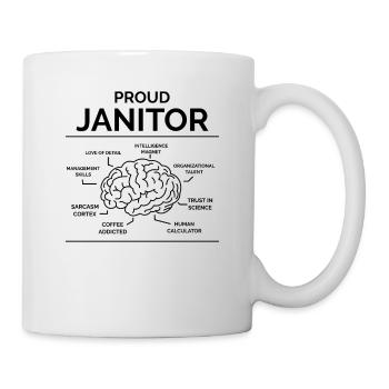 Gardien - Mug blanc - blanc - Droite