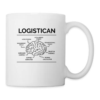 Logistiker - Tasse - Weiß - Rechts