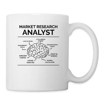 Market Research Analyst - Mug - white - Right