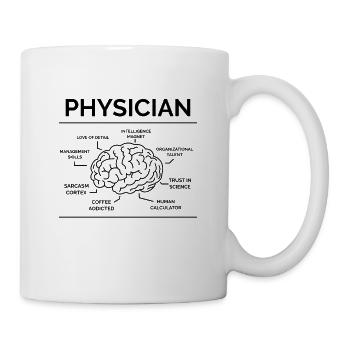 Médecin - Mug blanc - blanc - Droite