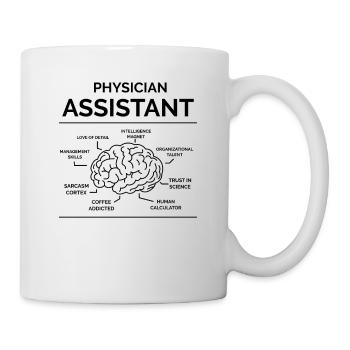 Assistante médicale - Mug blanc - blanc - Droite