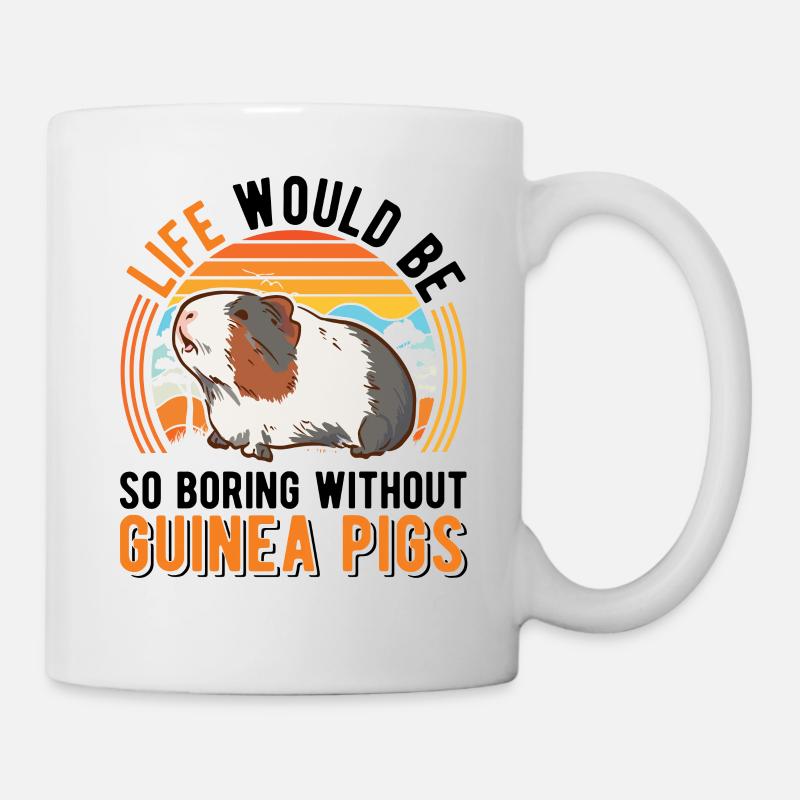 Cochon d’Inde Cadeau Cochon d’Inde - Mug blanc - blanc