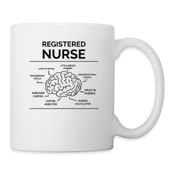 Registered nurse - Mug - white - Right