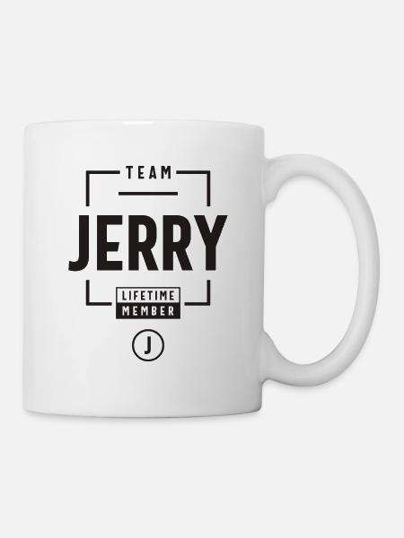 Team Jerry Lifetime Member - Mug - white