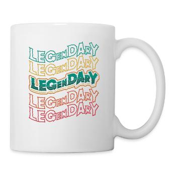 Fitnessstudio Bodybuilding Bein Tag - Tasse - Weiß - Rechts
