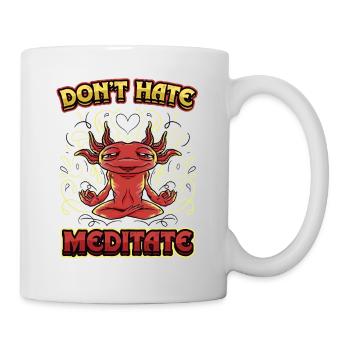 Don't Hate Meditate Kundalini Yoga - Mug - white - Right