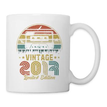 Vintage-Kassette 2017 - Tasse - Weiß - Rechts
