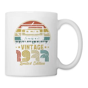 Vintage-Kassette 1977 - Tasse - Weiß - Rechts