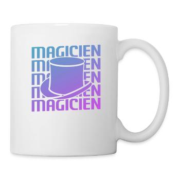 Retro Magicien Magique Magie - Mug blanc - blanc - Droite