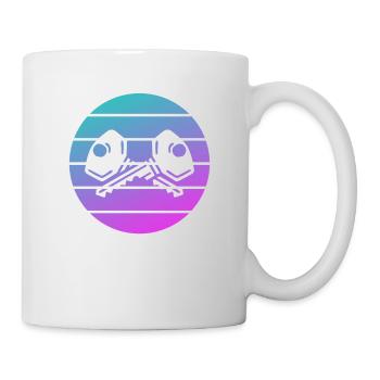 Retro Serrurier Serrurerie - Mug blanc - blanc - Droite