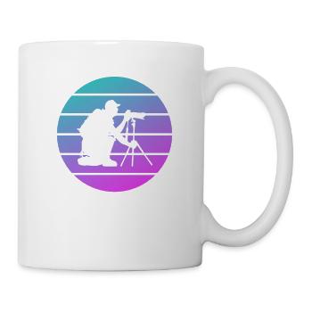 Retro Photographe Photographie Photographier - Mug blanc - blanc - Droite