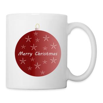 Merry Christmas - Tasse - Weiß - Rechts