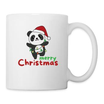 Panda Merry Christmas Winter Animals Pandas - Mug - white - Right