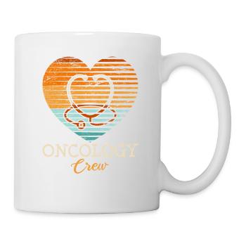 Oncology Nurse Appreciation Cancer Care Doctor Ped - Mug - white - Right