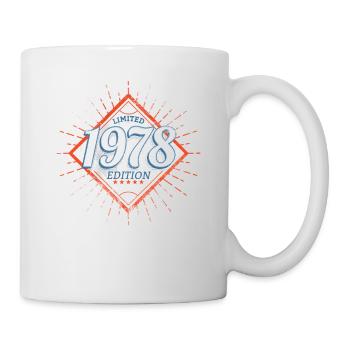 Edition Limitée 1978 Millésime - Mug blanc - blanc - Droite