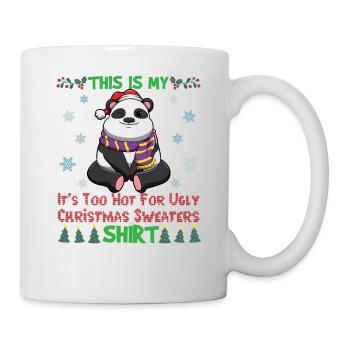 This Is My It's Too Hot For Ugly Christmas Sweater - Mug - white - Right
