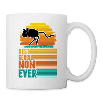 Best Gerbil Mom Ever Rennmaus Mama - Mug - white - Right