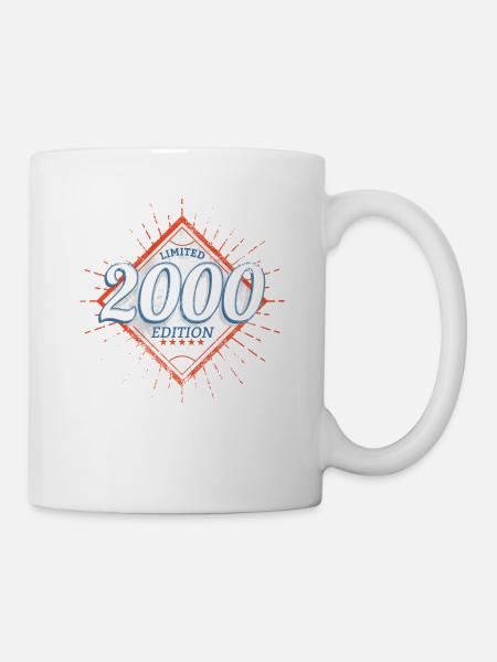 Limited Edition 2000 Vintage - Mug - white