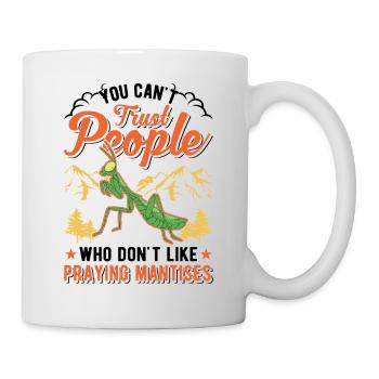 Praying mantis Gift Mantis Mantis - Mug - white - Right