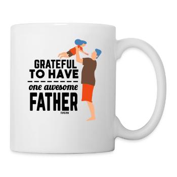 Father's Day gift for a great dad - Mug - white - Right