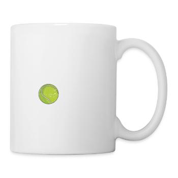 Fun Tennis Player Coach Fan Matching Team - Mug blanc - blanc - Droite