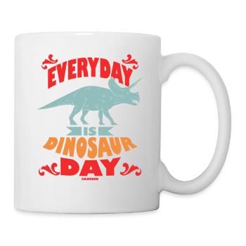 Everyday Is Dinosaur Day - Mug - white - Right