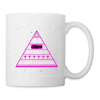 God Will Pardon That's His Business T-Shirt - Mug - white - Right