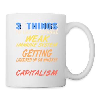 3 Things I'd Like To Change Weak Immune System - Mug - white - Right