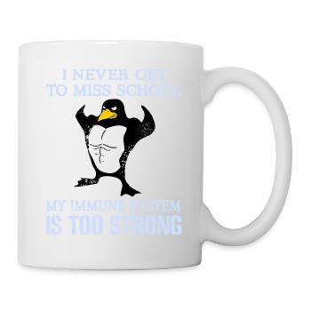 My Immune System Is Too Strong Funny Student - Mug - white - Right