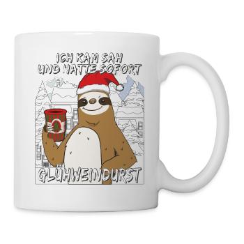 WEIHNACHTEN GLÜHWEINDURST - Tasse - Weiß - Rechts