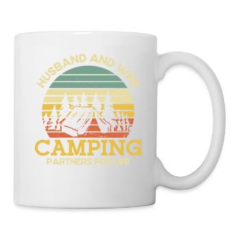Camping Gift Drôle de dicton pour les campeurs - Mug blanc - blanc - Droite