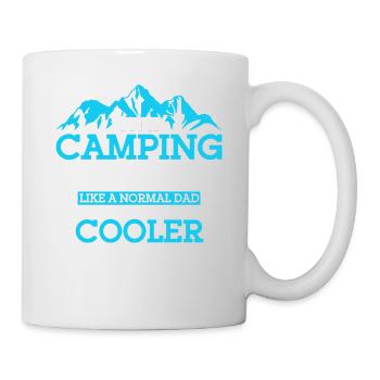 Camping Gift Drôle de dicton pour les campeurs - Mug blanc - blanc - Droite