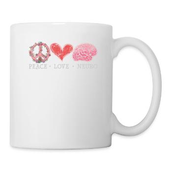 Neuro Nurse Neurologist Neuroscience Neurology Nur - Tasse - Weiß - Rechts
