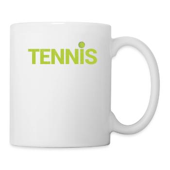 Balle de tennis Cool Funny Sports Lovers Player - Mug blanc - blanc - Droite