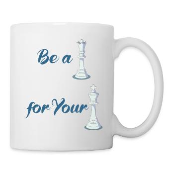 Be A Queen For Your King - Chess Couple - Mug - white - Right