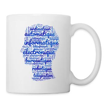 Computer synonym - Mug blanc - blanc - Droite