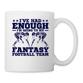 Fantasy Football Football Women Football Fans Ges - Mug - white - Right