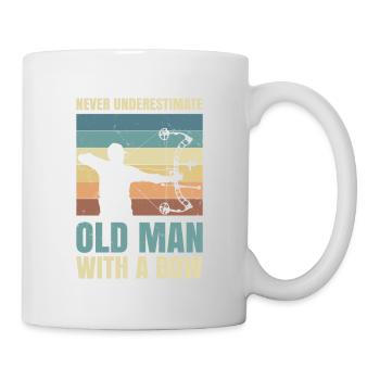 Never underestimate the old man with the - Mug - white - Right
