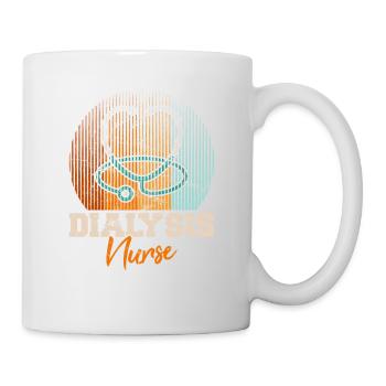 Dialysis Technician Dialysis Nurse Nephrology Nurs - Mug - white - Right